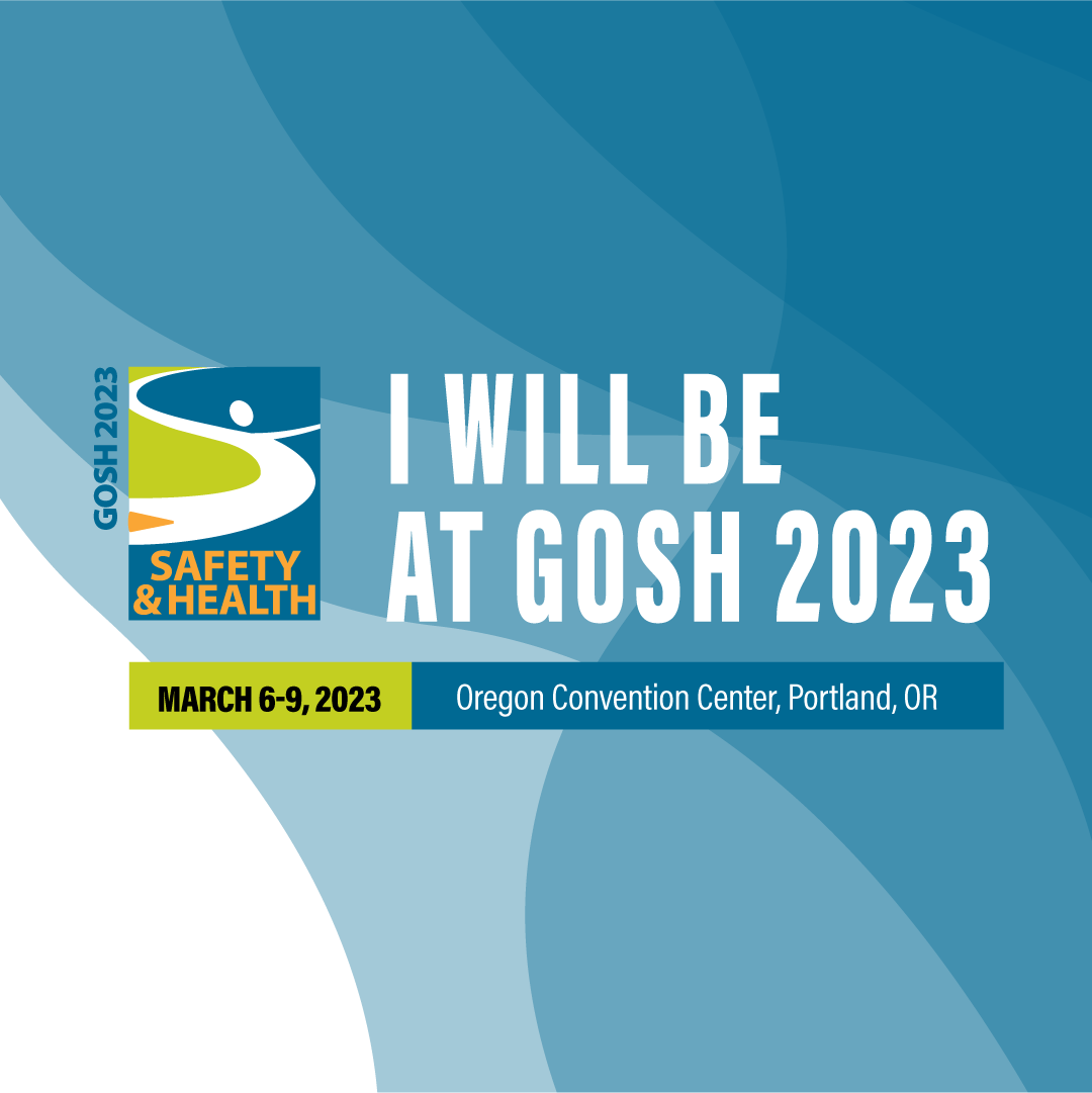 I will be at GOSH 2023 general post